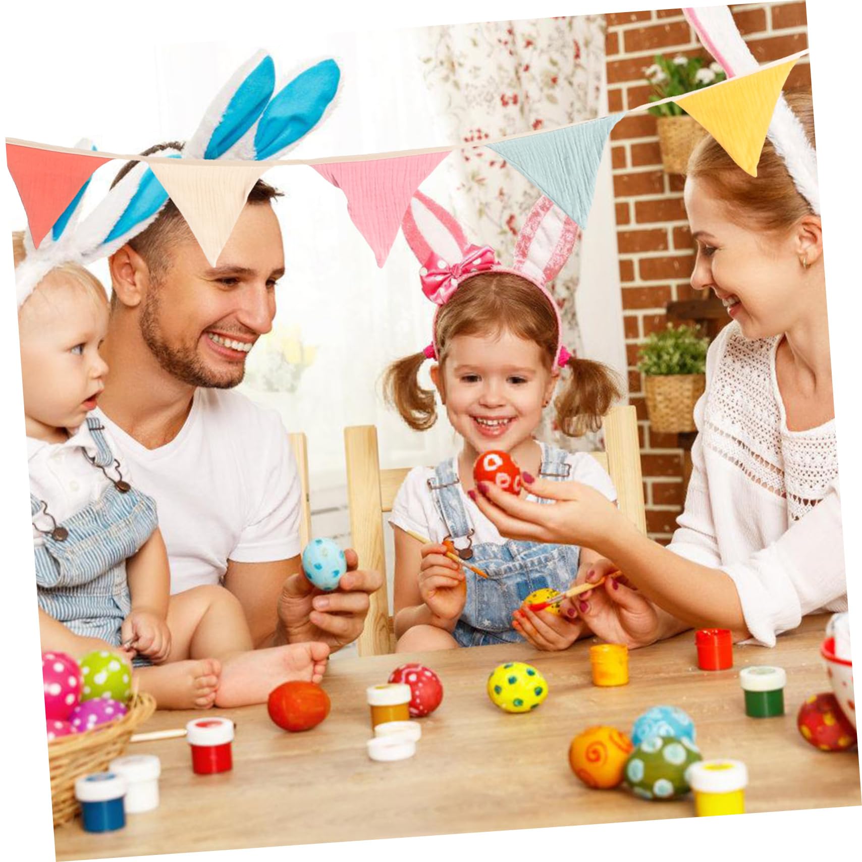 TOYANDONA 3 Piezas Decoración De La De Los Niños Banderines Colgantes Guirnaldas Banderines Triangulares Guirnalda Banderines De Carnaval Decoración Colgante para Fiestas
