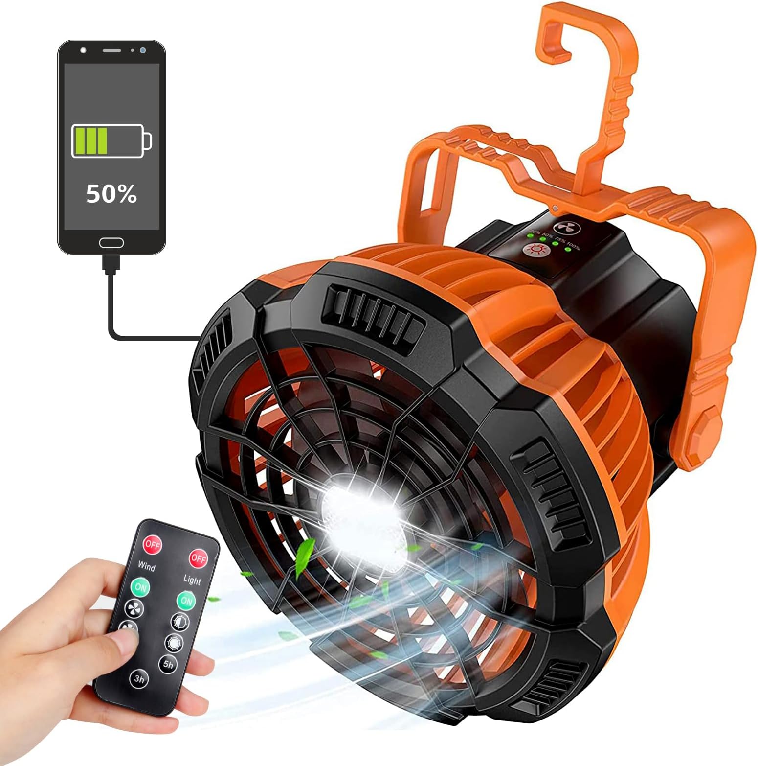 Battery Operated Outdoor Ceiling Fan