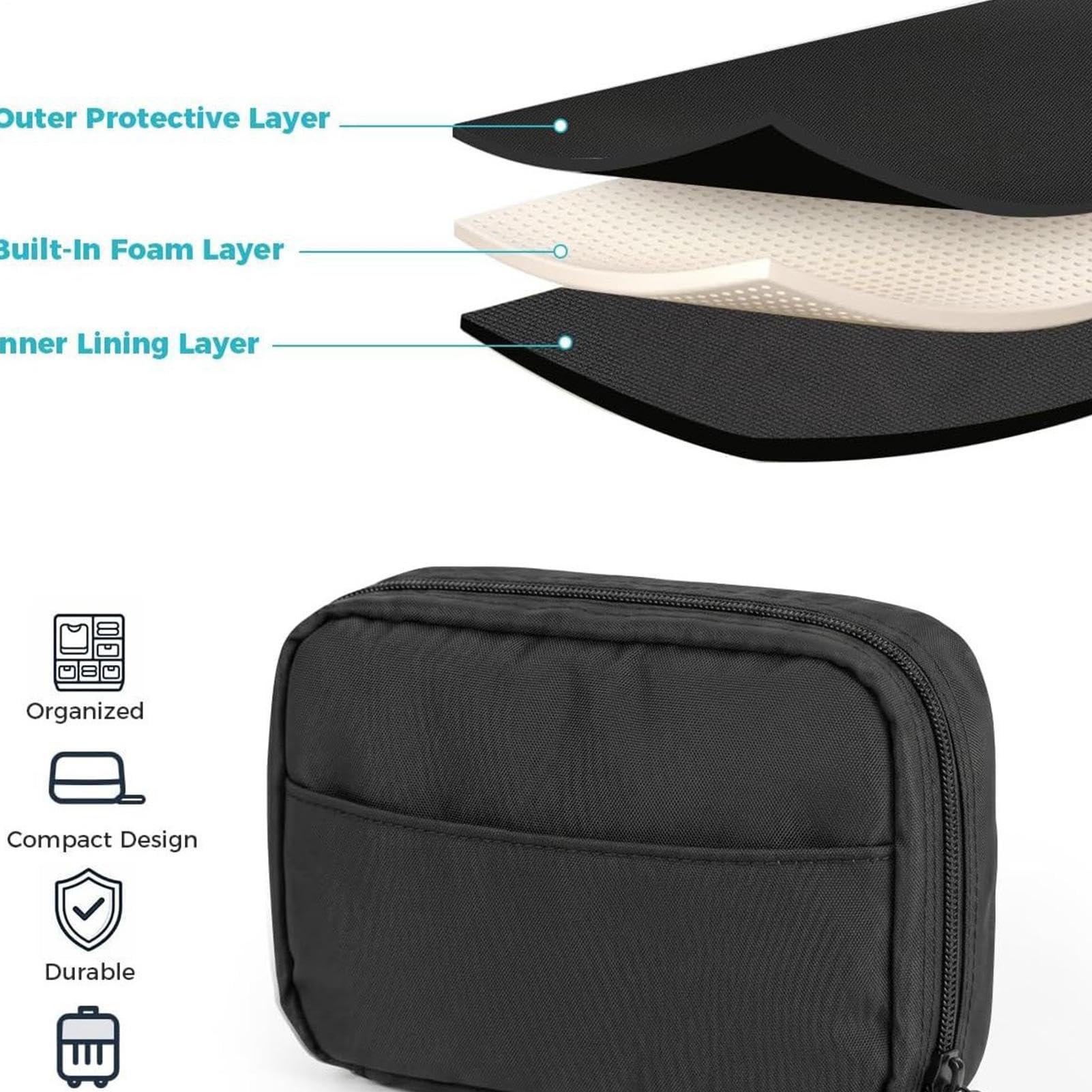 Custodia per ventola portatile Tasca laterale protettiva antiurto