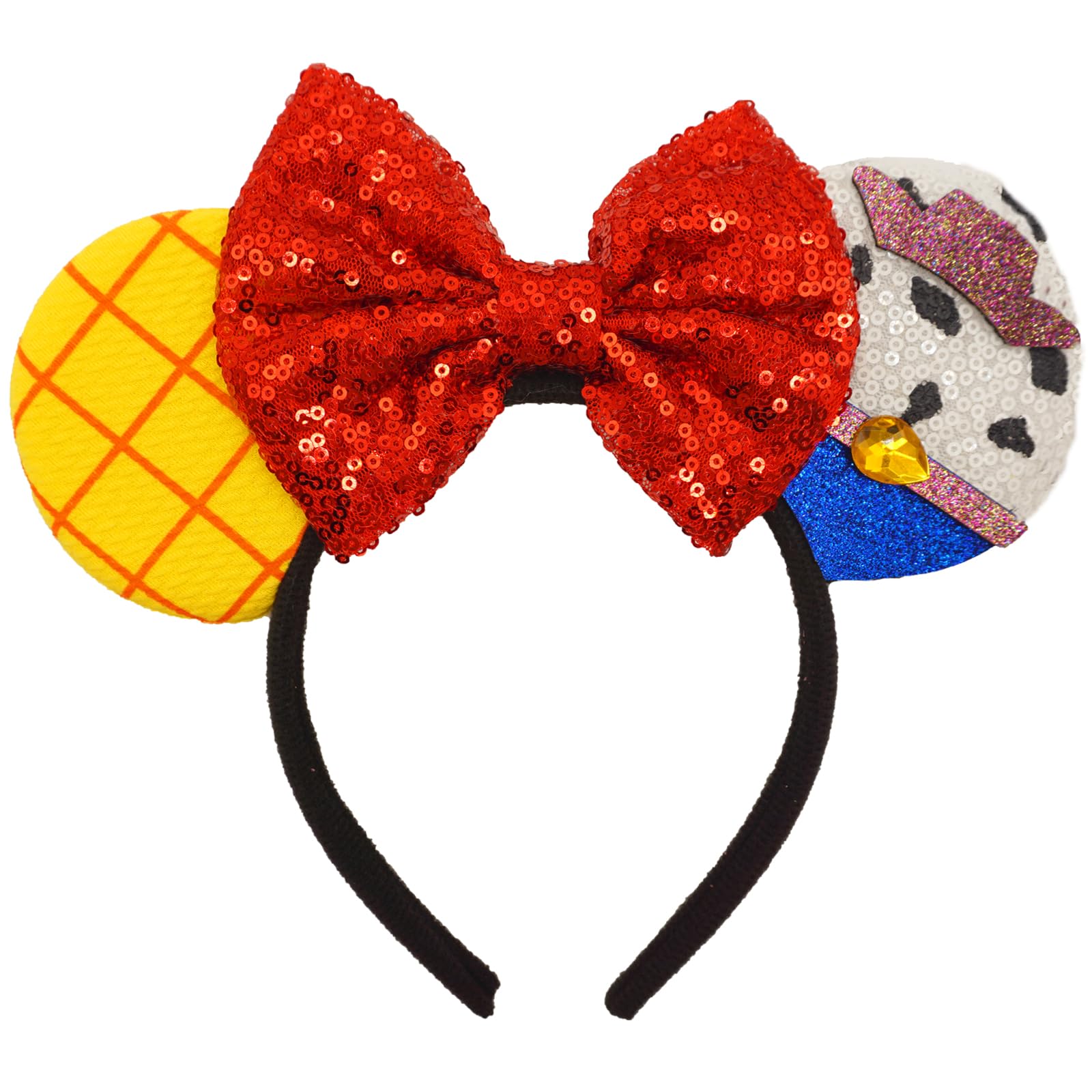 ZHENNAN Cowboy Headbands for Women Men Birthday Gifts Halloween Decorations