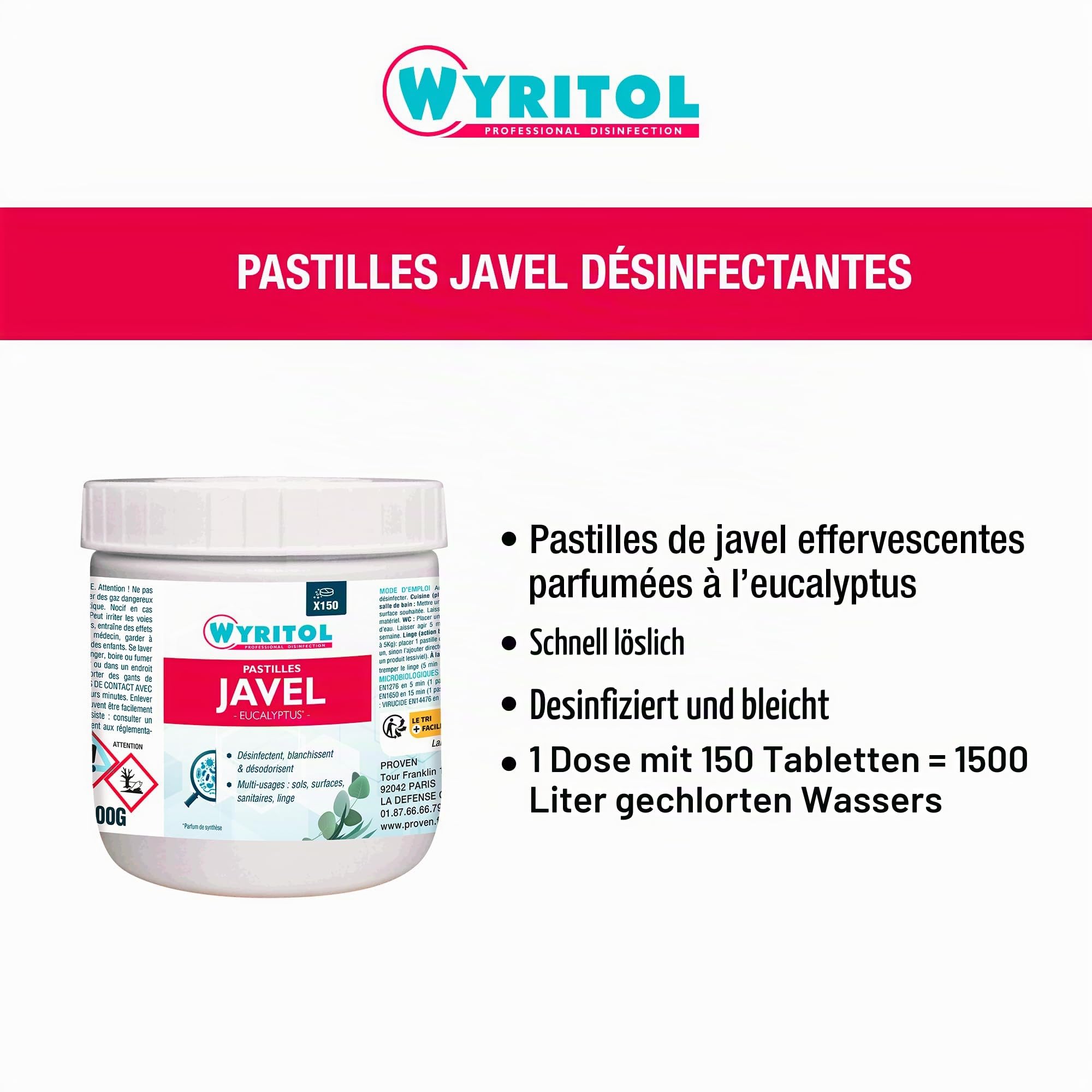 WYRITOL Bleichtabletten
