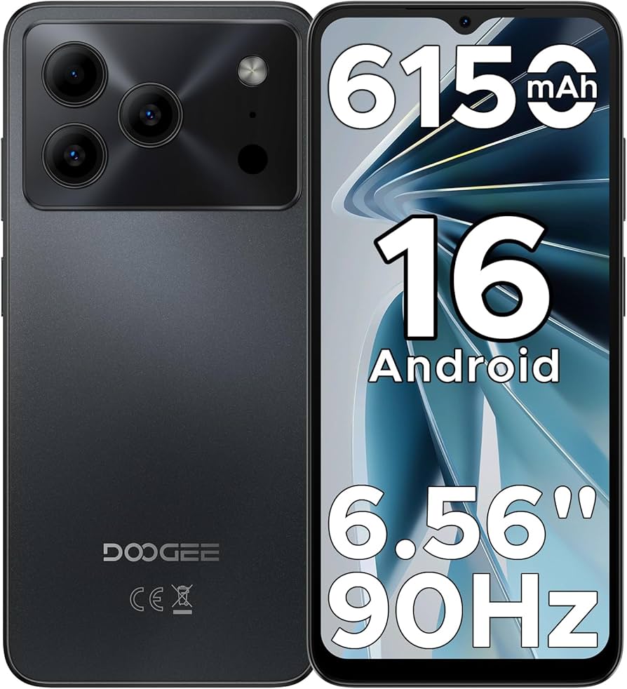 Android 16 スマホ DOOGEE Note56 SIMフリー ブラック Amazon | 【最新 Android 16 スマホ】 DOOGEE Note56 Android16 SIM