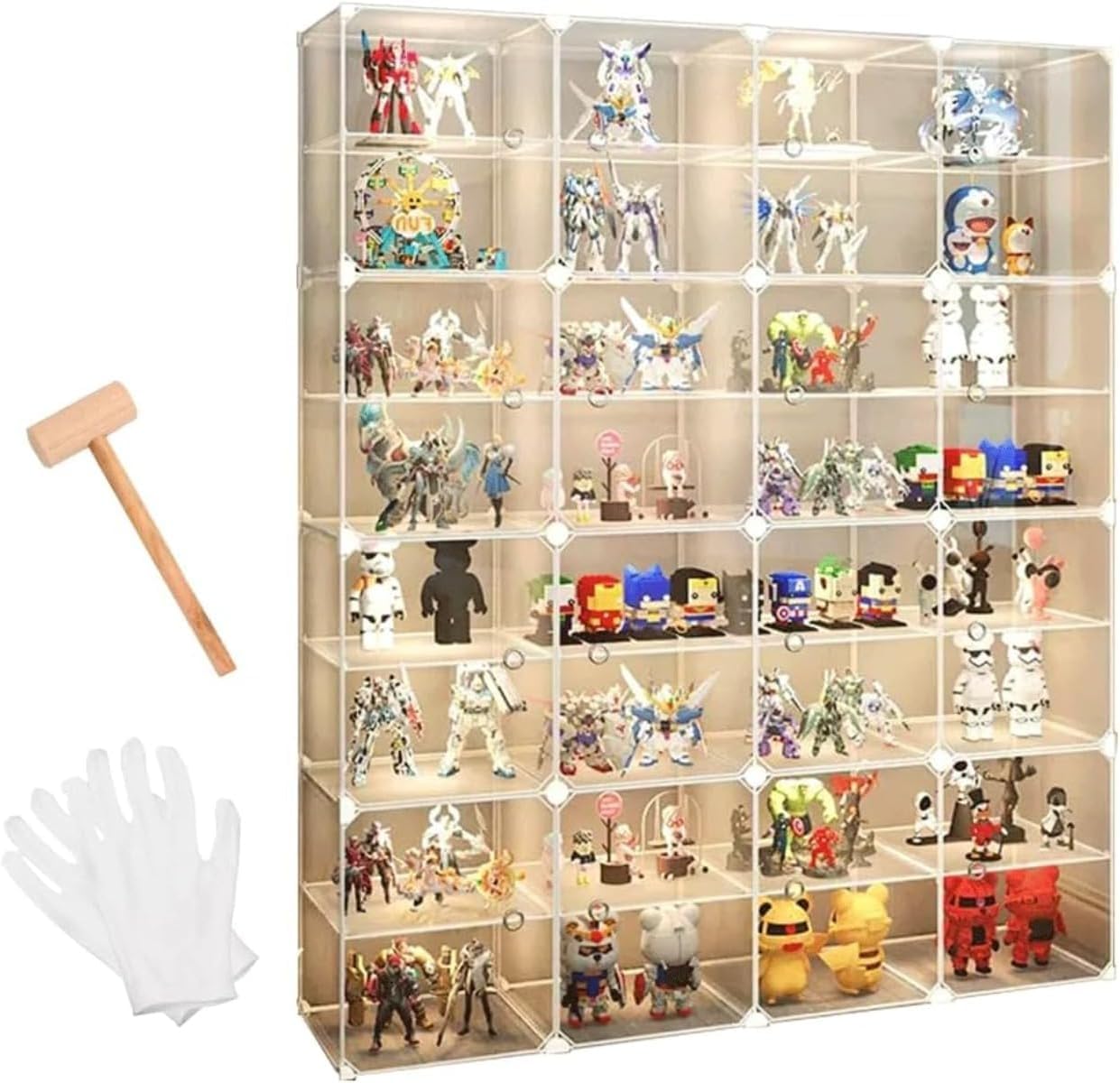 Amazon | フィギュアケース コレクションケース 大型