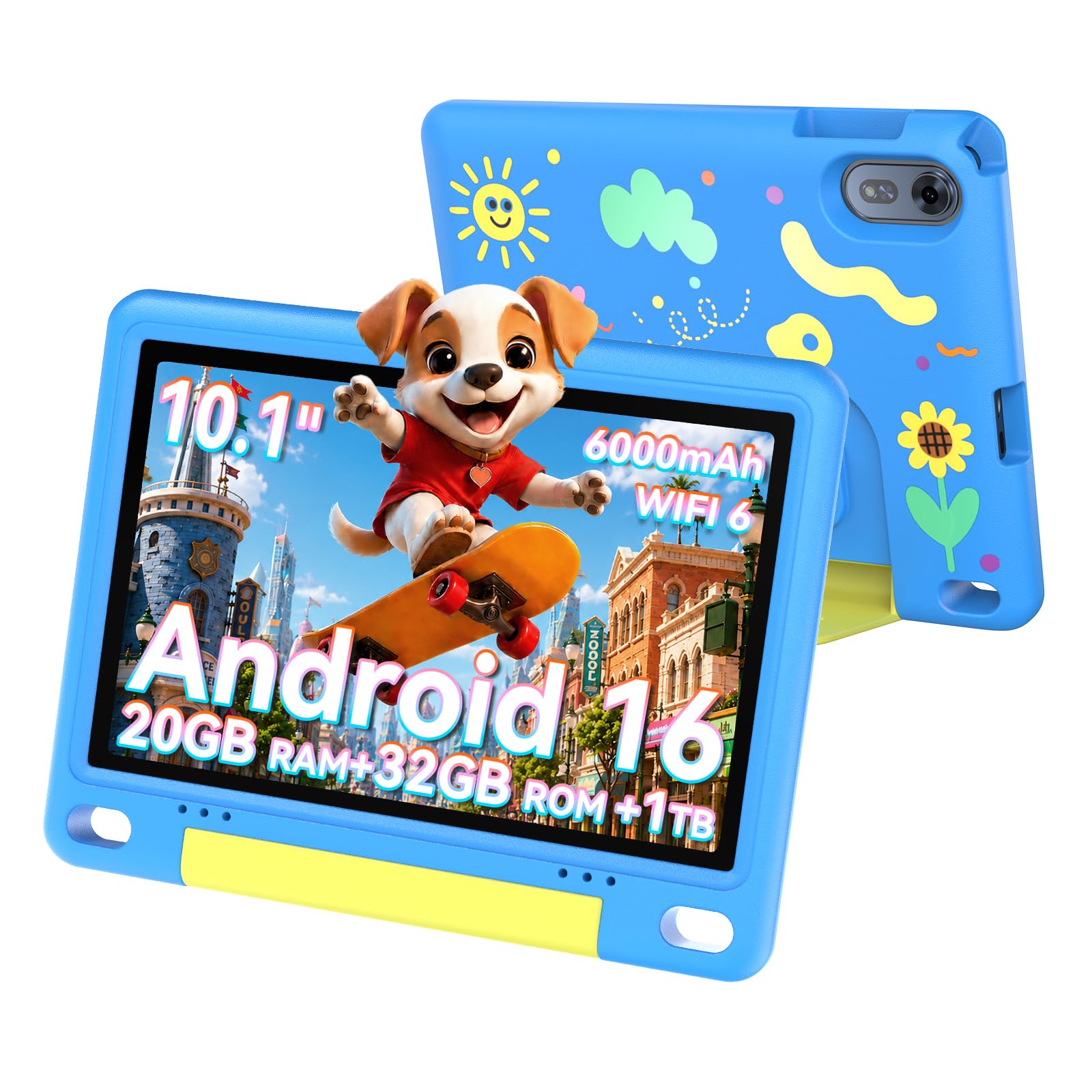 キッズタブレット 10インチ 子ども用 EVAケース Android16 Amazon.co.jp: キッズタブレット 10インチ android16 Wi-Fiモデル 子供