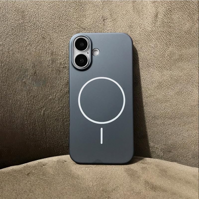 Image of ZR011 for iPhone 17 Back Case Cover | Matte Slim Fit | Camera Protection | Shockproof Silicone Case - Black