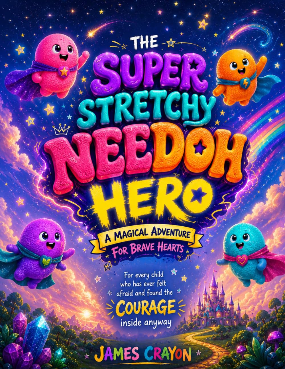 THE SUPER STRETCHY NEEDOH HERO: A Magical Adventure for Brave Hearts || For every child who has ever felt afraid and found the courage inside anyway