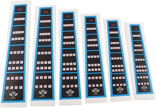sourcingmapA  Violine Geige Griffbrett aus der Praxis Aufkleber Bund Finger Marker Abbildung