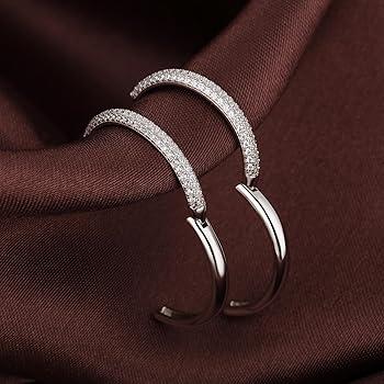 Aretes Hombres Plata Esterlina Bling Pendientes De Plata Esterlina 925 Con Circonitas Cúbicas 3D - Cierre De Rosca, Varios Tamaños 4-9mm Elevalunas Delantero Izquierdo Ssangyong Rodius