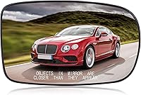 Vista 1 de Espejo lateral del pasajero para Chrysler 200 2011-2017 / Chrysler 300 2012-2021 / Dodge Charger 2011-2021 - Retrovisores calefactables de repuesto