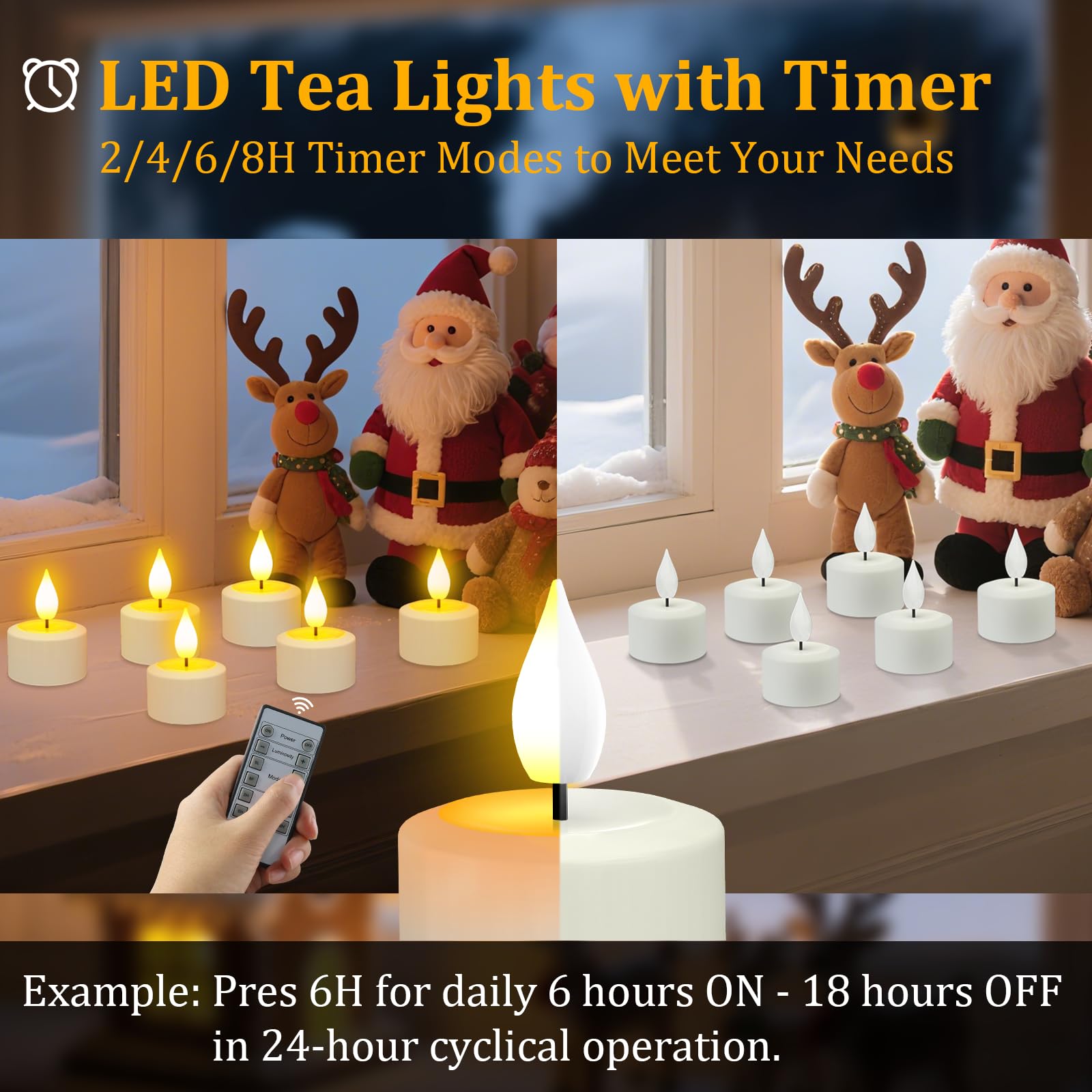 PChero Led-theelichtjes, oplaadbaar met timer, afstandsbediening, set van 12 led-kaarsen, oplaadbaar, flikkerend met batterij en timerfunctie voor Halloween, kamer, oudejaarsavond, pompoen, decoratie PChero Led-theelichtjes, oplaadbaar met timer, afstandsbediening, set van 12 led-kaarsen, oplaadbaar, flikkerend met batterij en timerfunctie voor Halloween, kamer, oudejaarsavond, pompoen, decoratie