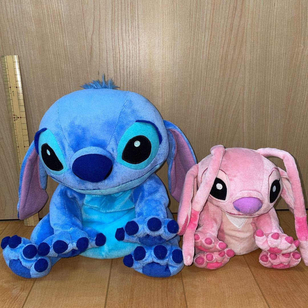 Amazon.co.jp: スティッチ エンジェル ぬいぐるみ 2点セット : おもちゃ