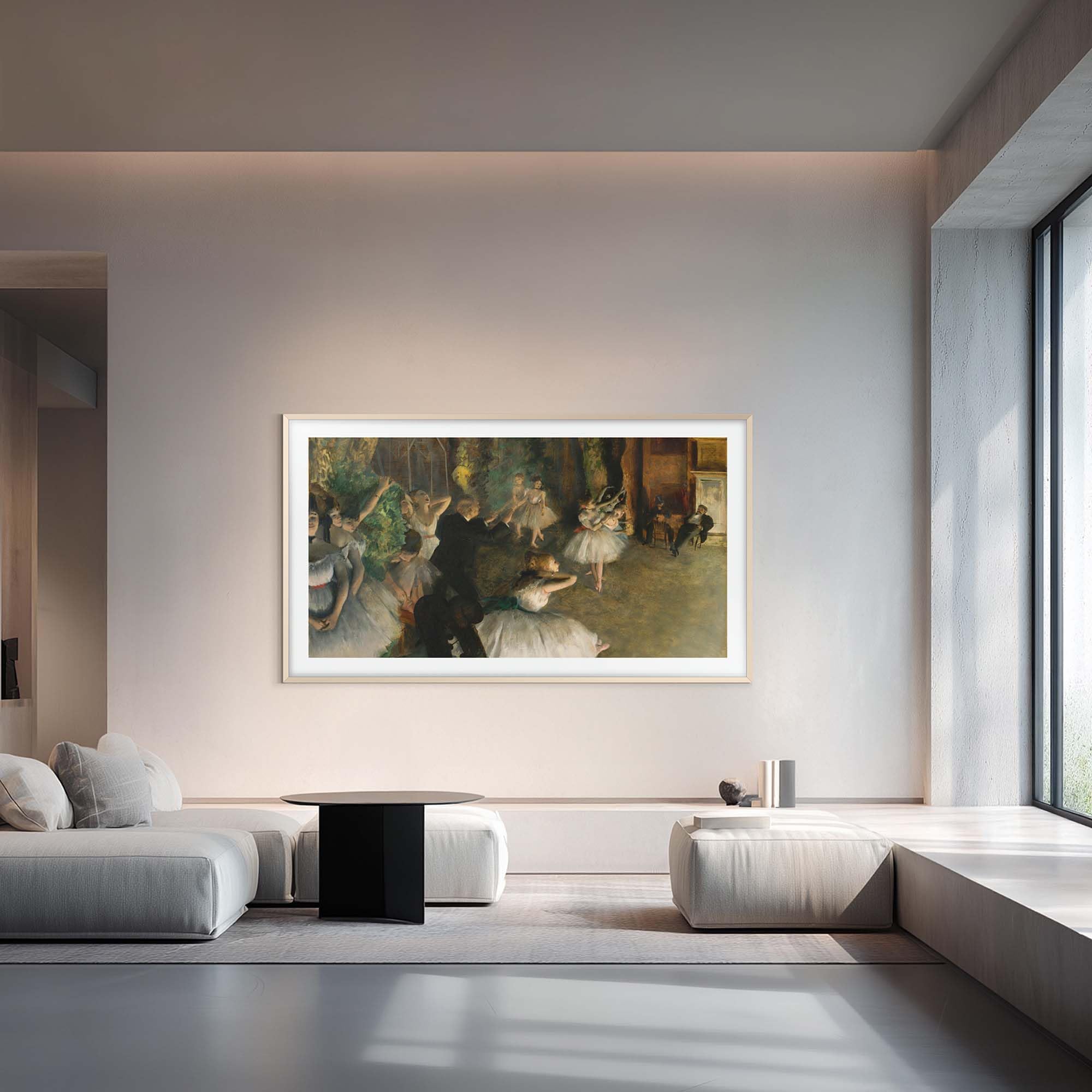 Samsung Smart TV 55" QE55LS03HWUXZT The Frame Pro Neo QLED 4K, Glare Free, HDR10+, Dolby Atmos, Art Mode, Modern Frame Design, Wireless One Connect, Vision AI, Alexa, PACCHETTO INTRATTENIMENTO, 2026