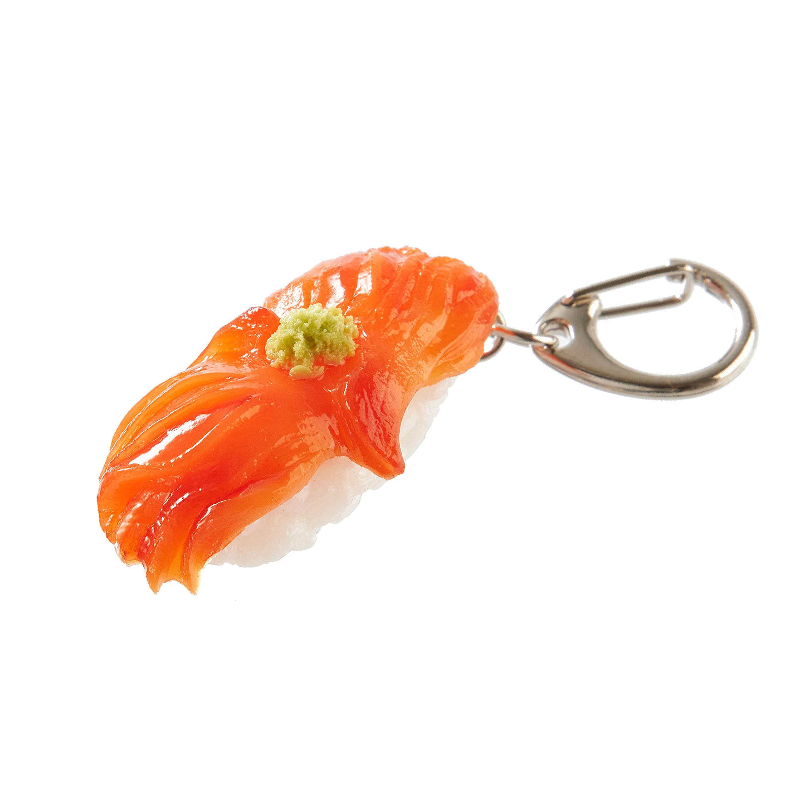Sushi Keychain, Food Sample, Sushi, Lifelike Present, Bag, Key, Pouch, Interior Goods, Fake Food, red : Toys & Games