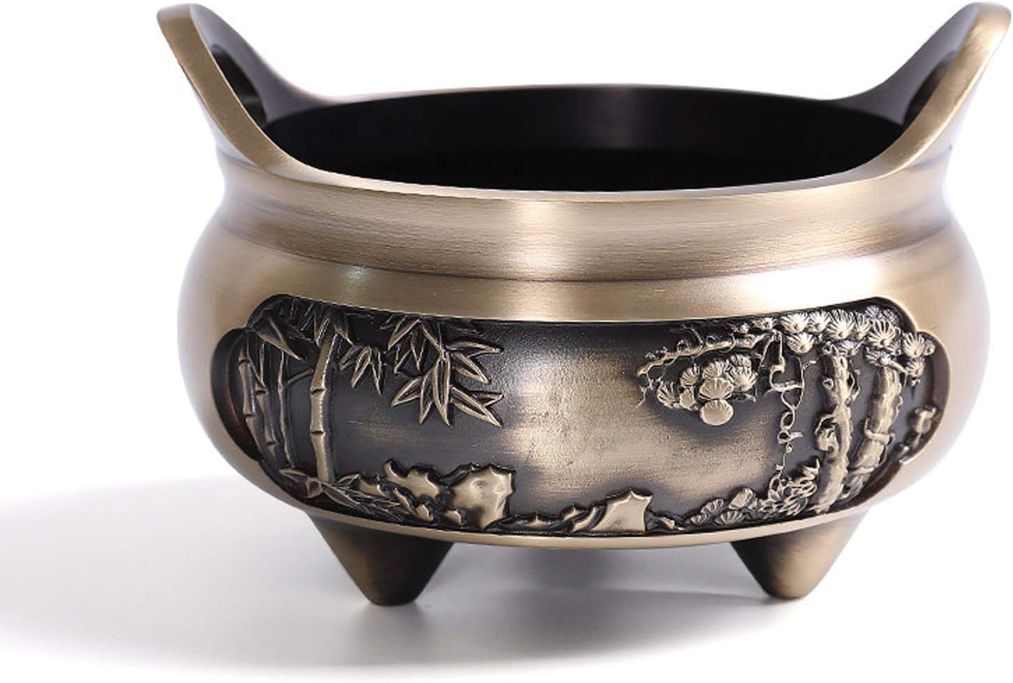 Incense Holder Incense burner pure copper household consecrated Buddha incense incense burner indoor sandalwood incense burner Incense Burner, yuqing2022