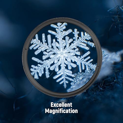 Miniatura 6 de NEEWER Kit de accesorios para lentes y filtros ND2 ND4 ND8 de 3.228 in NDCPLUVFLDde primer plano (+1+2+4+10), parasol para lente tulipán, parasol de