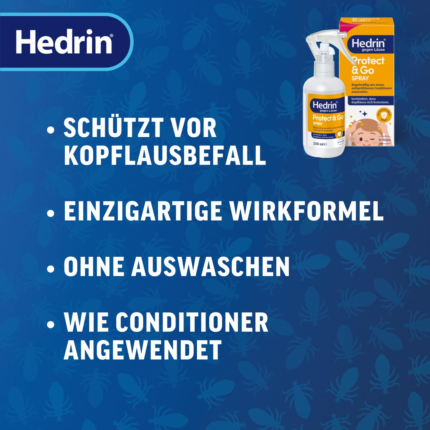 HEDRIN Once Natural + HEDRIN Protect & Go Spray – Schnelle Hilfe gegen Läuse – Vorteilspack: wirksame Prävention und Akuthilfe mit natürlichen Inhaltsstoffe
