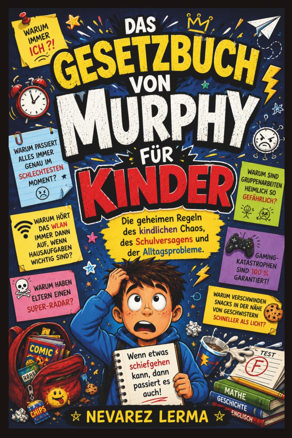 DAS GESETZBUCH VON MURPHY FÜR KINDER: Die geheimen Regeln des kindlichen Chaos, des Schulversagens und der Alltagsprobleme