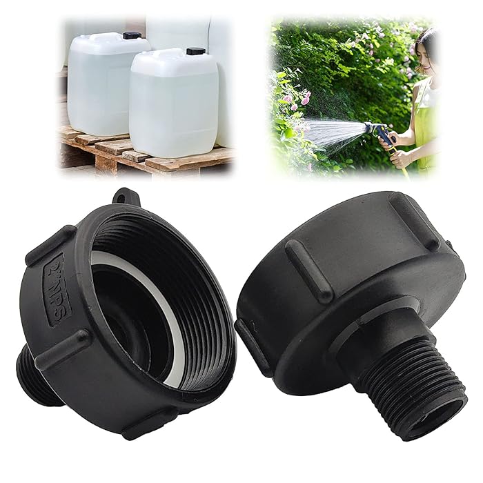 Buy AGiKord 2PCS IBC Tote Adapter, IBC Tote fittings, 275 330 Drain