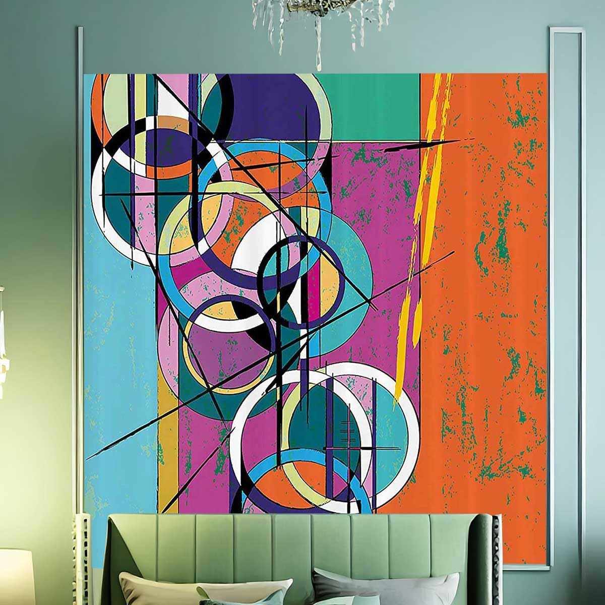 インテリアアート Amazon | ZYMECH モダンアート ホームデコレーション スティック