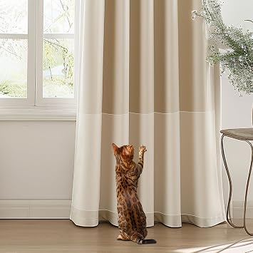 Woobroo Cat Anti Scratch Furniture Protector, 30CM×5M Cat Furniture Protector Tape Transparent Anti Scratch Furniture Protector for Sofa Door Screens Cabinet Wall(Roll)