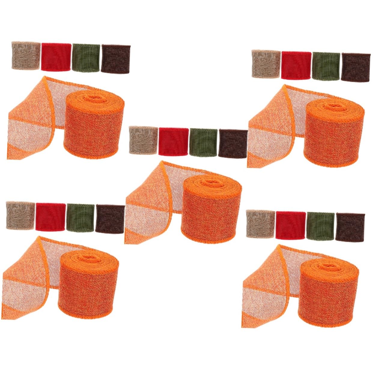 Rubans de Noël jute naturelle SEWACC - 25 rouleaux loisirs créatifs et DIY