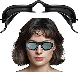 Ã“culos de câmara de umidade para alívio dos olhos secos, óculos de dormir hidratantes 3D com máscara de dormir macia e confortável, selada para usuários de CPAP alça ajustável