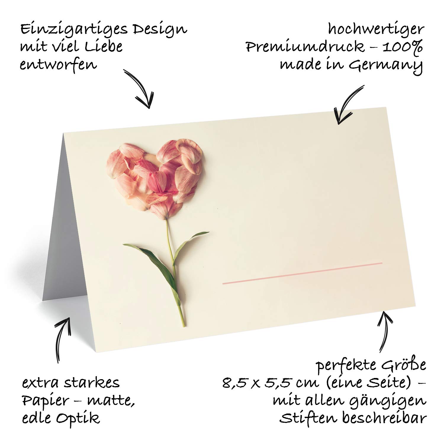 50 Stks Papier Wit Elegant Tafelkaart Hart Uitgeholde Tafel Naamkaartje Tafelkaarten Plaatskaarten Bruiloft Gasten Banket Partij Gunsten