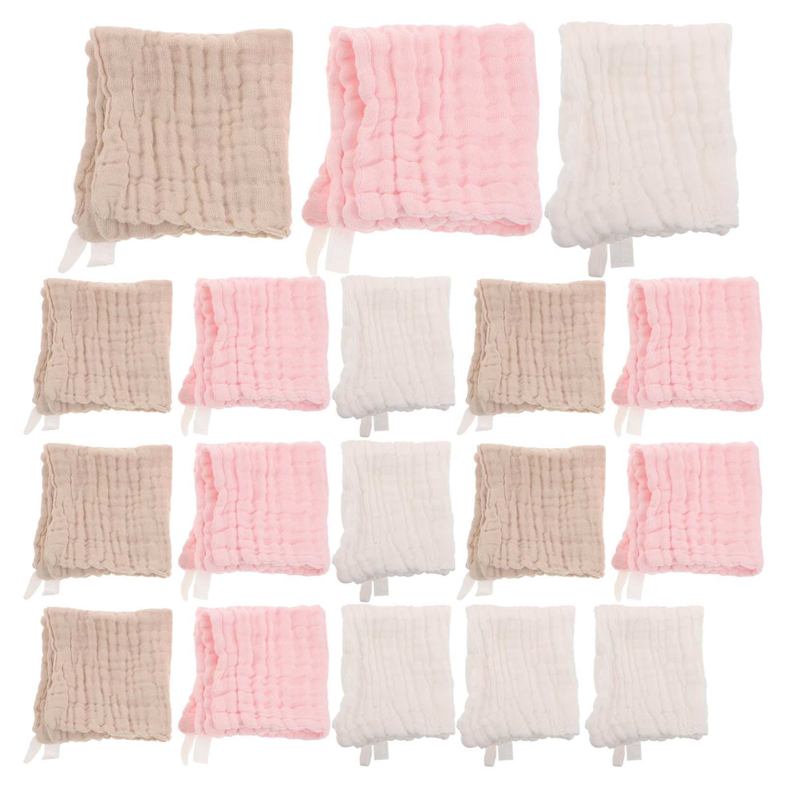 18 salviette per neonati: morbidi asciugamani in mussola assorbente per il viso, 30x30 cm, salviette da bagno in cotone per neonati, bambini piccoli, per la doccia, il bagno e la cucina.