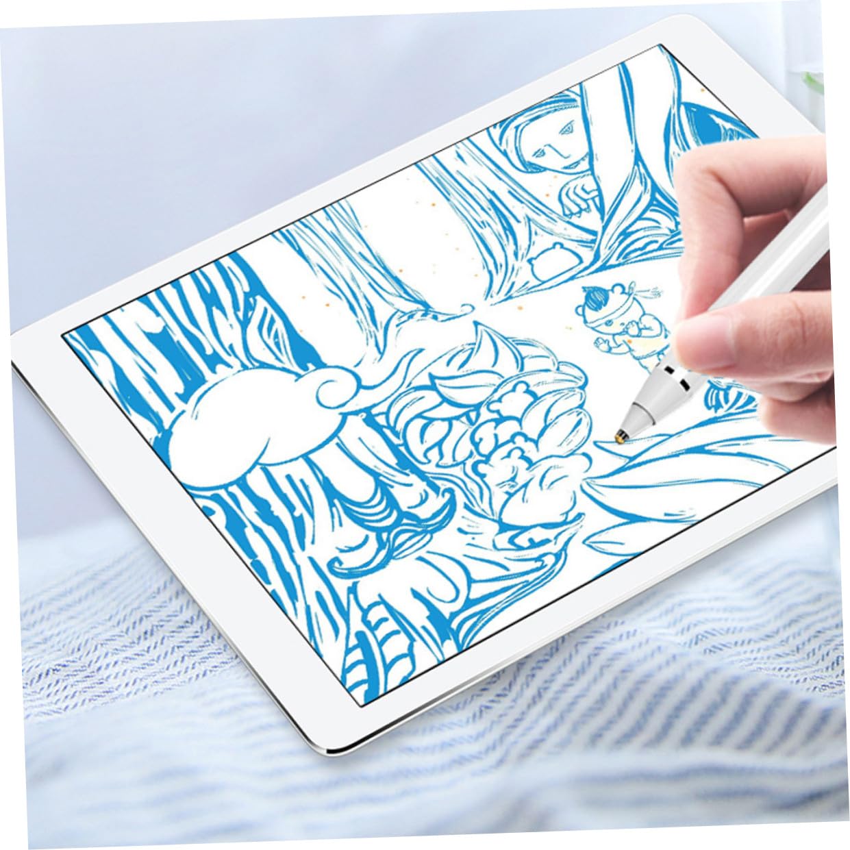 NUOBESTY Stylus Pen per Scrittura e Pennino Capacitivo per Dispositivi Touch Screen Compatibile con Smartphone e Tablet