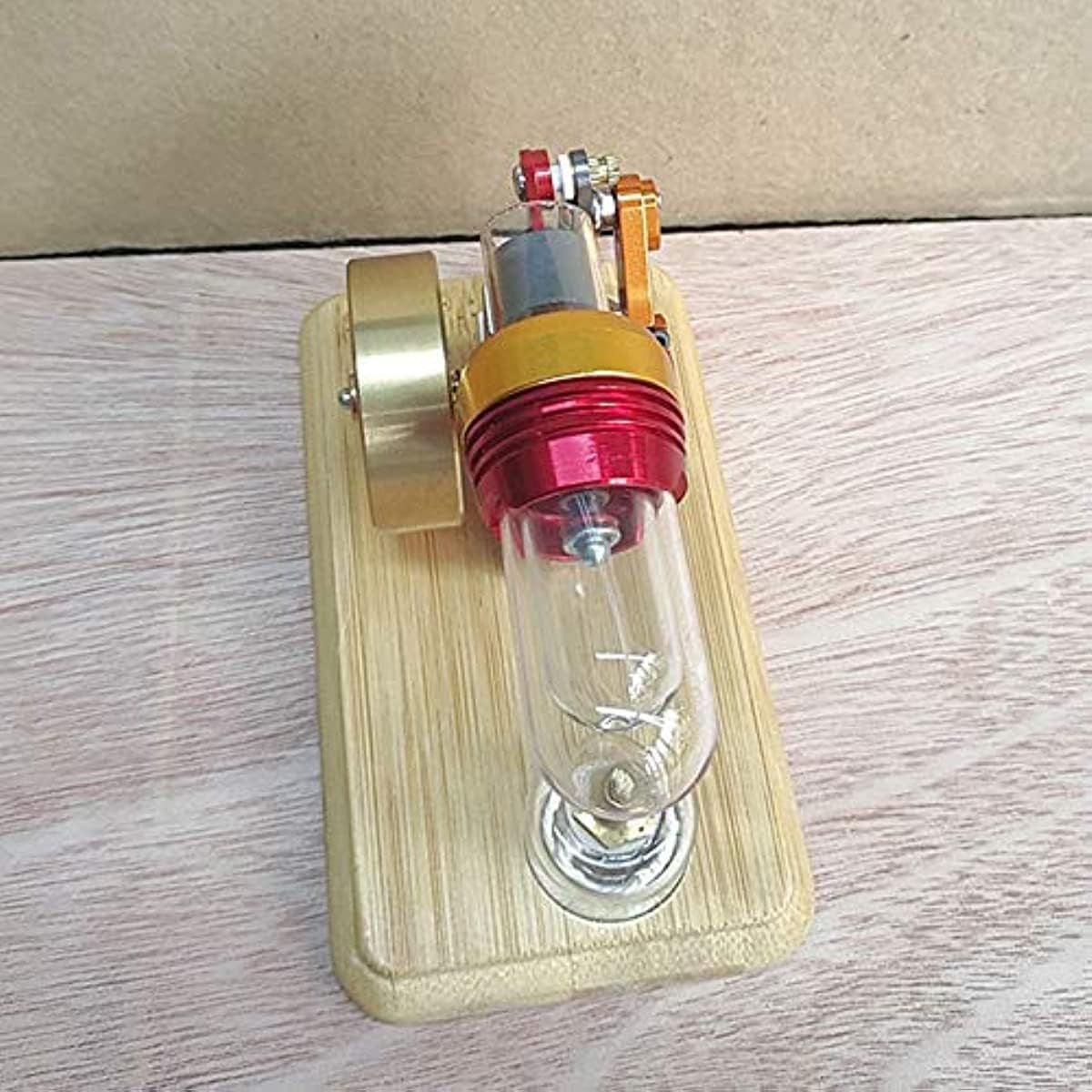 Stirling Modello di Motore a Vapore Scienza Fisica Insegnamento Stirling Decorazione Regalo di Compleanno, Esperimento Fisico