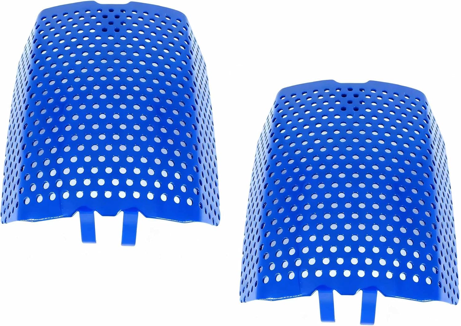 Motorcycle 1 Pair Front Caliper Brake Screen Inserted Covers Caliper Guards Caliper Brake Shield for Harley Touring, Road King, Electra Street Glide FLHT, FLHX & V-Road Models (Bule)