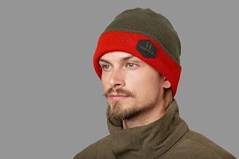 Harkila Driven Hunt Reversible Beanie Willow Green One Size Green