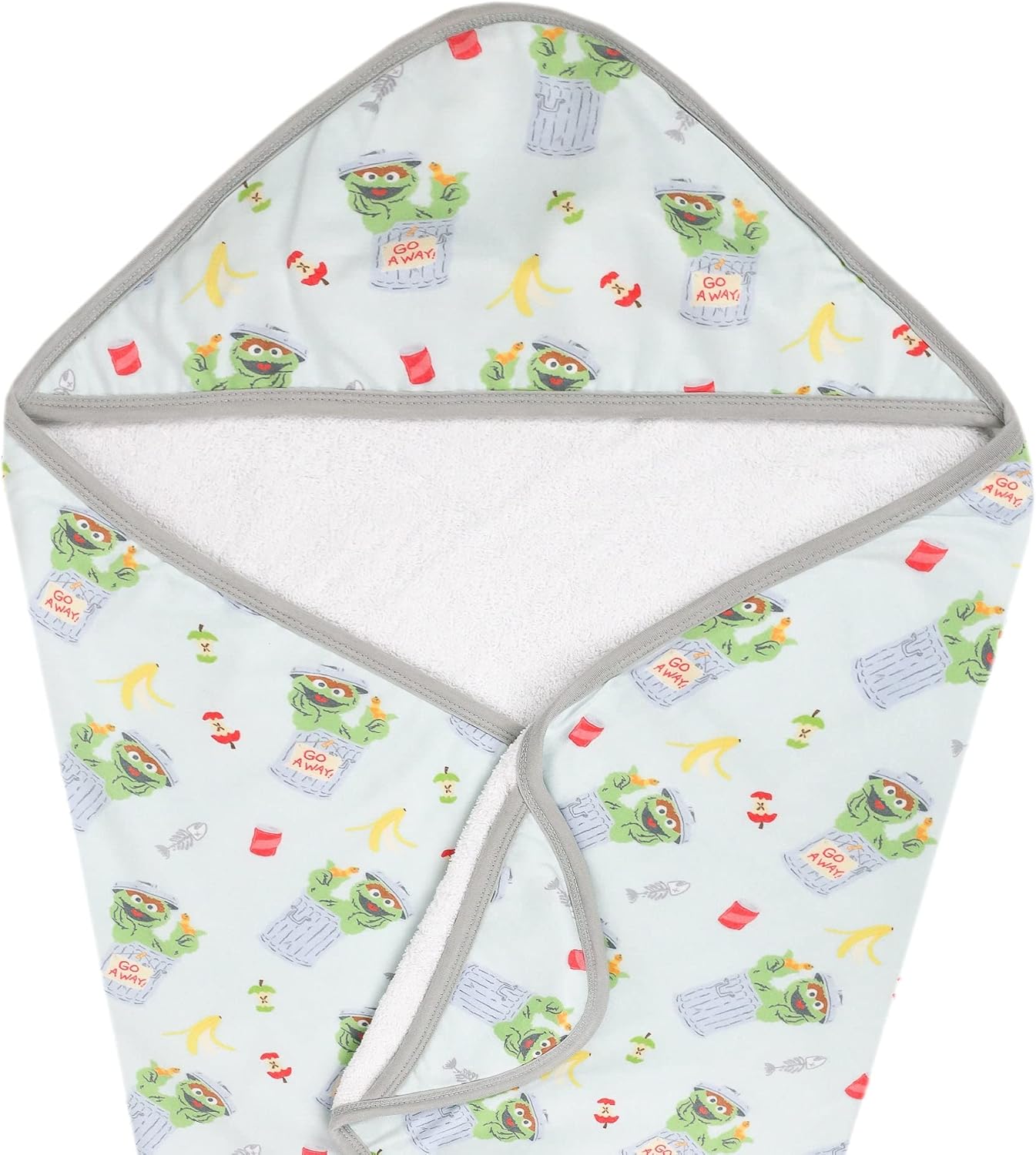 Copper Pearl Hooded Bath Towels Premium Knit/Terry Cloth Baby Towels with Hood, Pockets, and Cool Designs - Great to Gift and Make Bath Time Fun - Baby Bath Towel, Cookie Monster