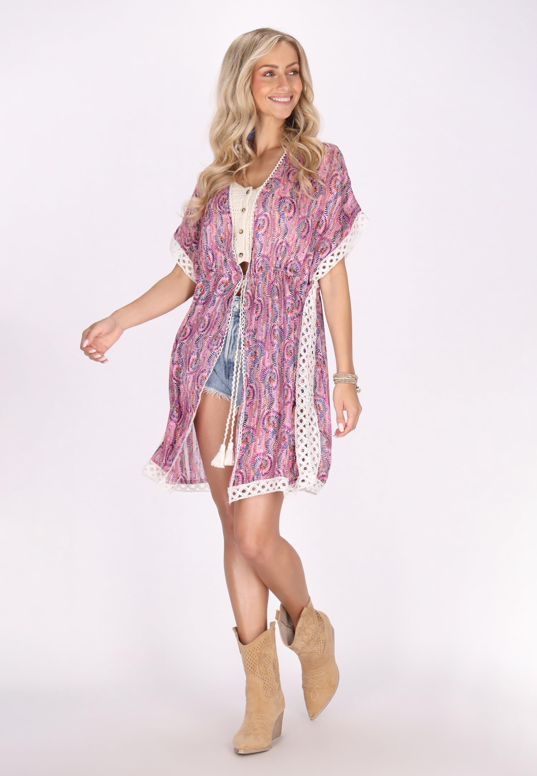 IZIA Kimono para mujer