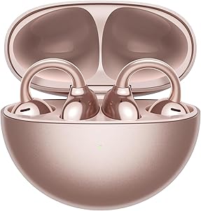 HUAWEI FreeClip Innovative Clip Design for Unmatched Comfort, Listen with Open-Ear, AI Noise Cancellation for Calls, Long …