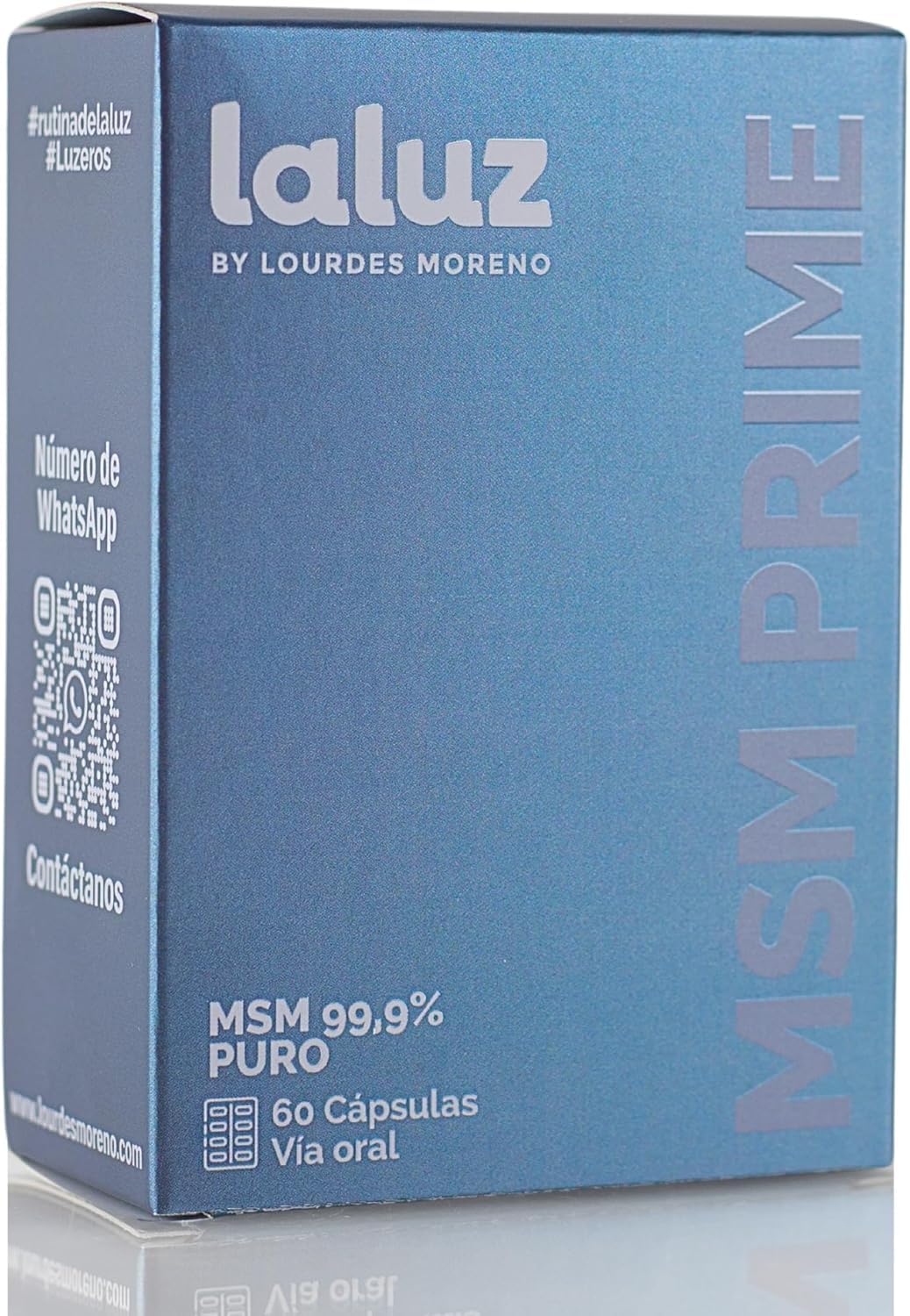 MSM PRIME 60 Cápsulas Suplemento Regenerante Articulaciones Antiinflamatorio Protección Antioxidante Movilidad Mejorada Alivio Dolor Articular