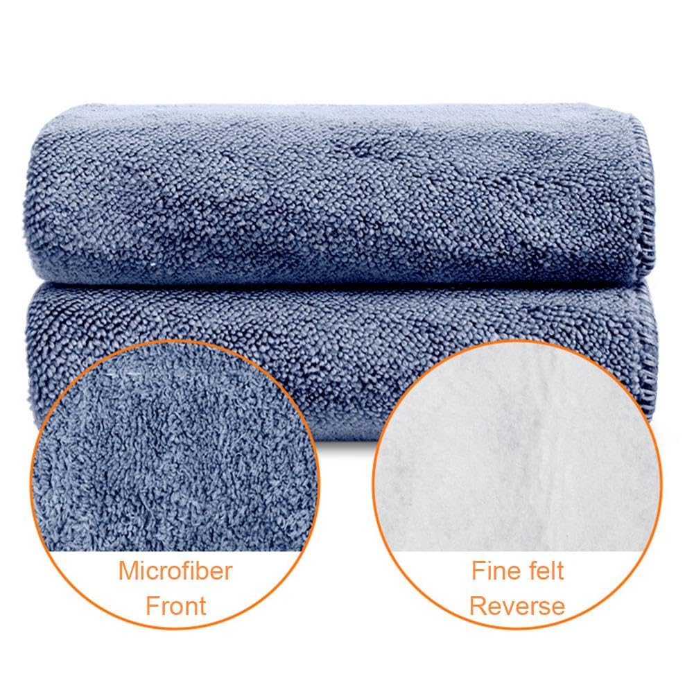 Flacher Wischmopp Mit 360° Drehkopf - Verstellbarer Edelstahlmopp Mit 6 Microfaser-Tüchern