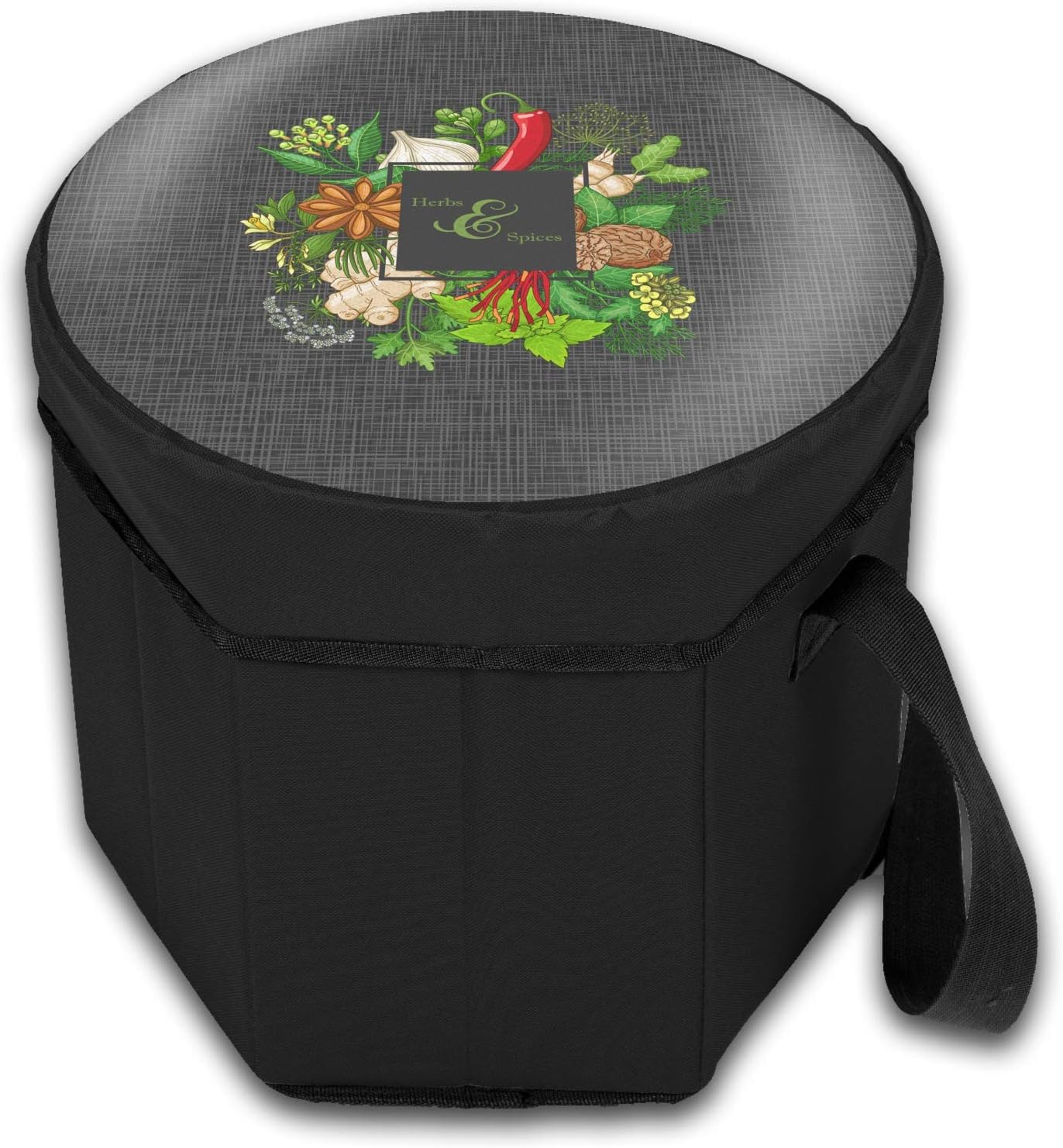 YouCustomizeIt Personalized Herbs & Spices Collapsible Cooler & Seat