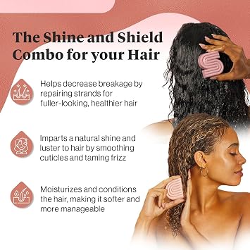 Kitsch Castor Oil Shampoo and Conditioner Set for Hair Growth