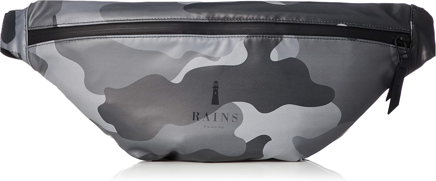 Rains Bum Travel Duffle, 25 cm, 3 liters, Black ()