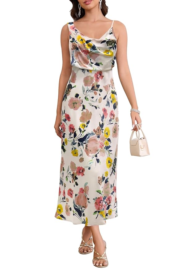 Silk Satin Slip Dress