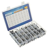 Vista 2 de BOJACK 24Value 630pcs Aluminum Electrolytic Capacitor Assortment Box Kit Range 0.1uF－1000uF