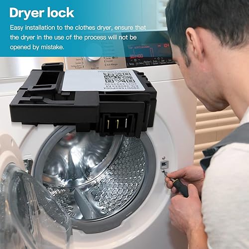 Miniatura 4 de Washer Lid Lock Switch WH01X27954 for Hotpoint HTW200ASK0WW HTW200ASK1WW HTW200ASK2WW HTW200ASK3WW HTW200ASK4WW HTW240ASK0WS (2025 New)