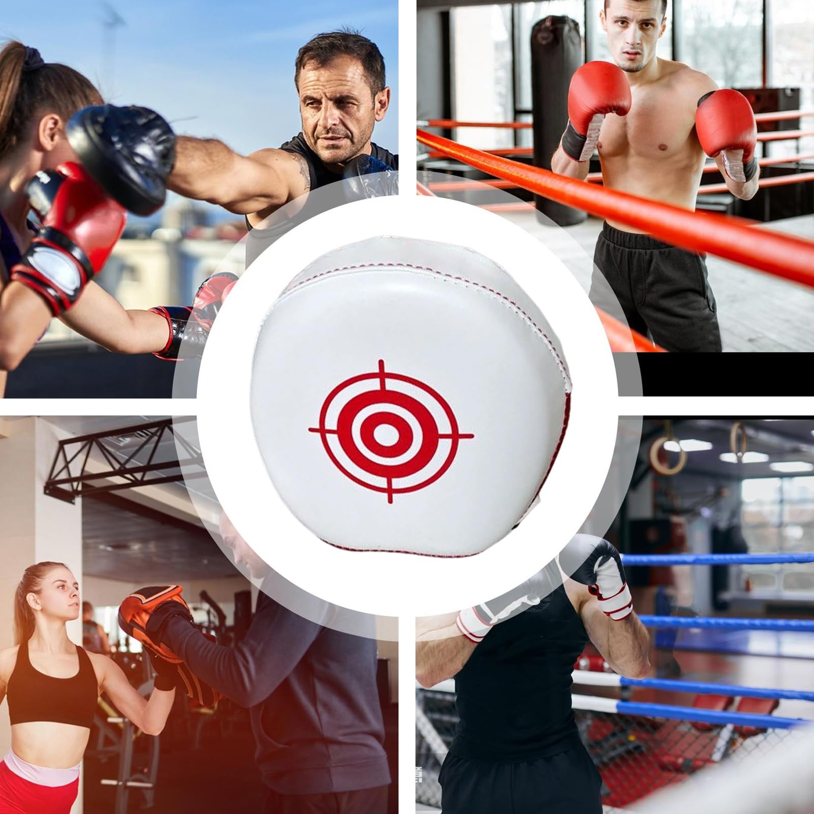 Almohadillas De Golpeo para Boxeo - Objetivo De Mano para Las Patadas,De Mano para Entrenamiento De Muay Thai - para Actividades Deportivas Gimnasio En El Hogar Muay Thai Karate Entrenamiento Fitness