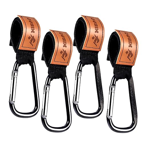 XIBAO 4 ganchos para cochecito gancho organizador de cochecito prácticos accesorios para cochecito ganchos para bolsa de mamá para colgar bolsas de