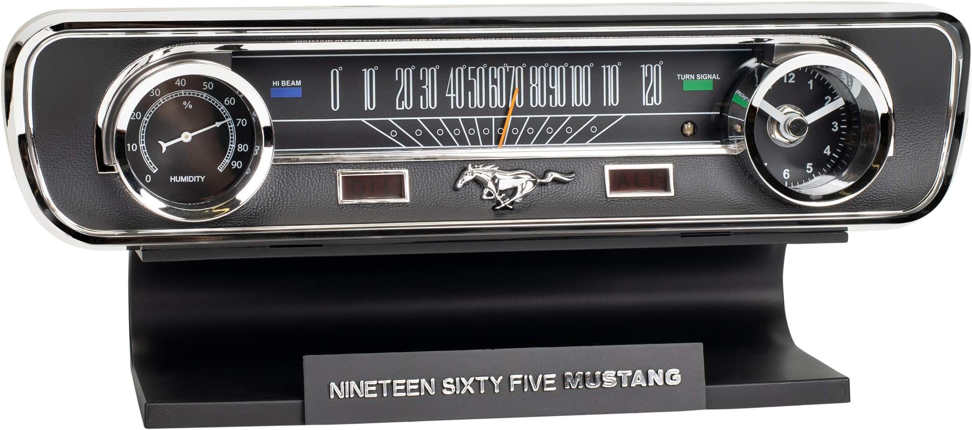Mark Feldstein Ford Mustang Sound Clock Thermometer