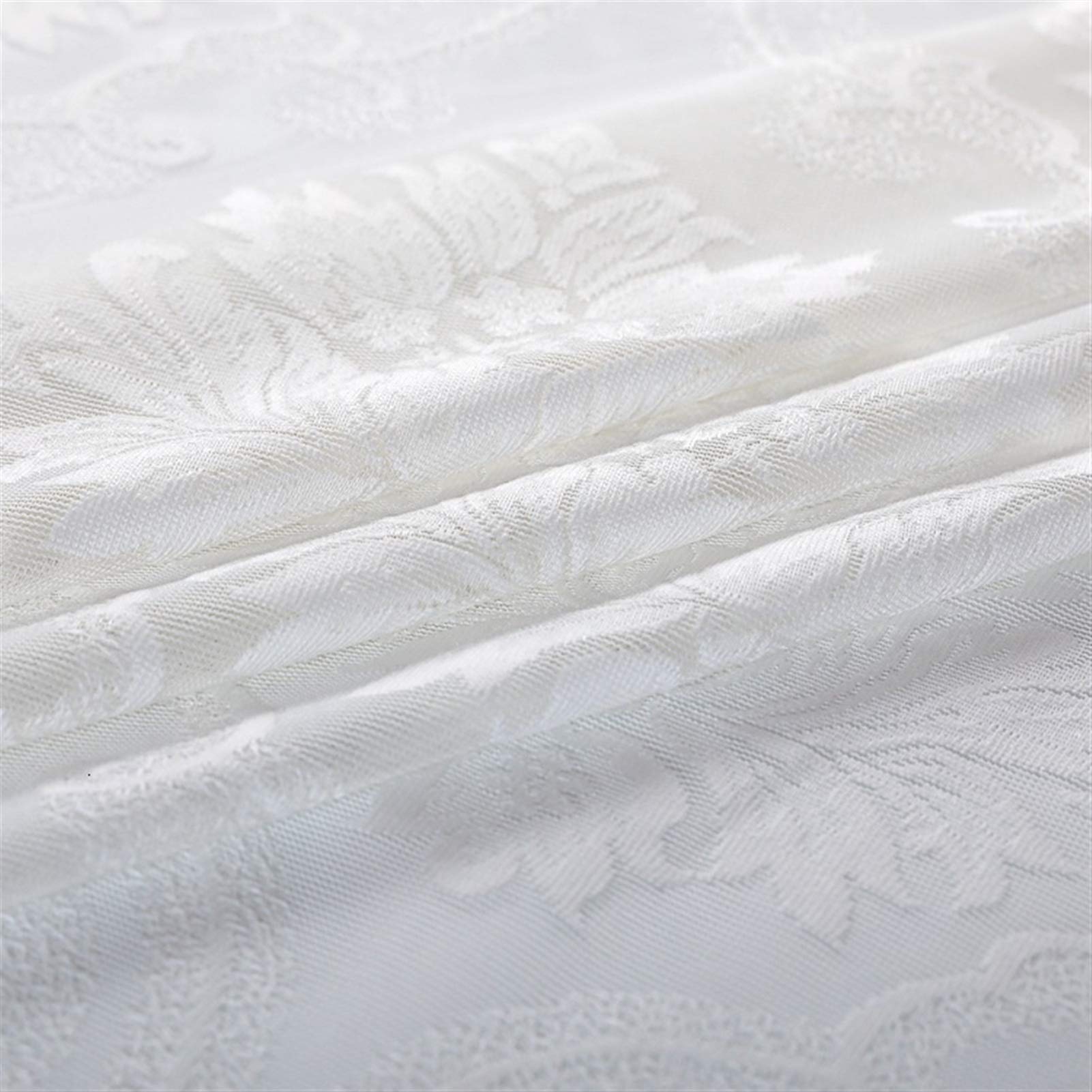 Weiße Spitze Tischdecke Einfache weiße Jacquard Literarische Spitze Tischdecke Klavier-Kabinkasten (Color : W (White 60x60cm)
