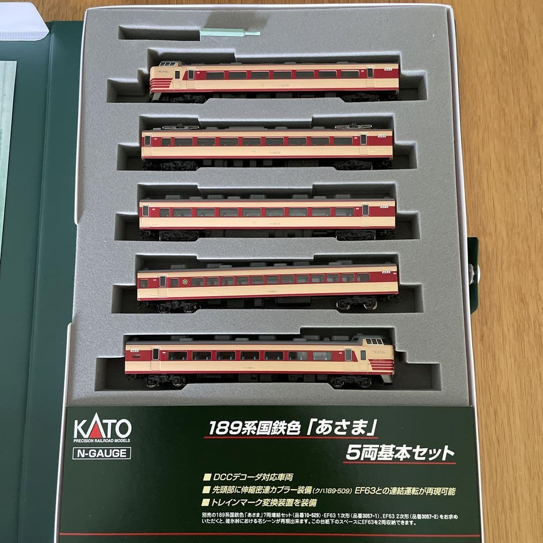 KATO 10-528,529 189系国鉄色あさま基本、増結12輌フルセット