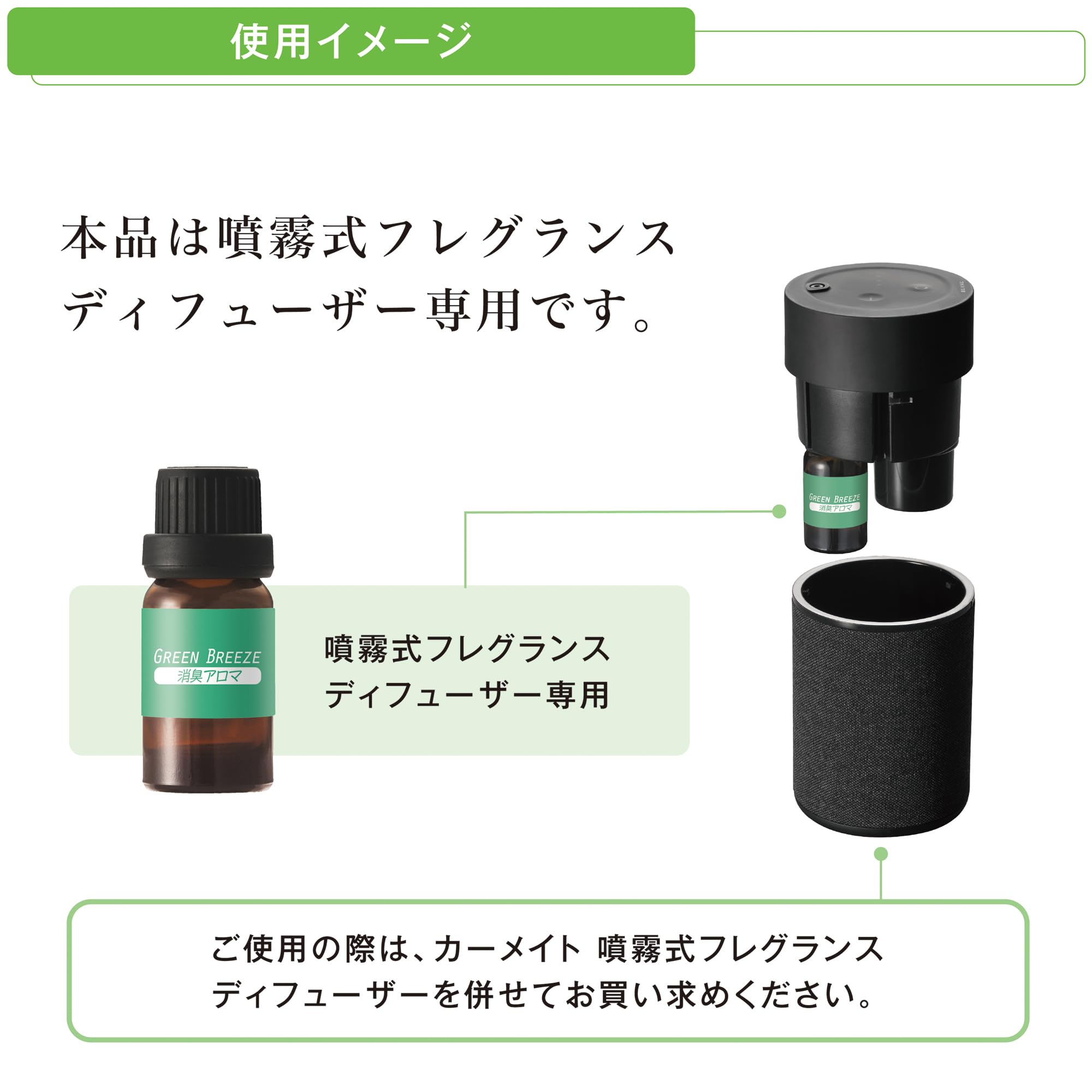 Amazon | カーメイト(Carmate) フレグランスオイル 【 グリーン