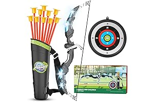 Kid Bow and Arrow Set: Illuminate Fun for Young Archers